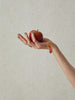 Soyclay-vegan-nailpolish-styled-haze-with-red-apple